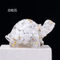 Rock crystal Crushed Stone Resin Turtle | xixicrystal.com