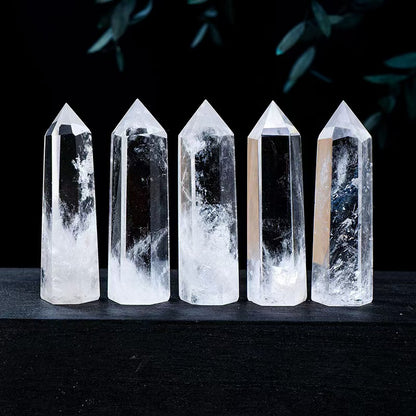 Natural blue needle crystal tower | xixicrystal.com