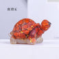 Rock crystal Crushed Stone Resin Turtle | xixicrystal.com