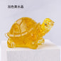 Rock crystal Crushed Stone Resin Turtle | xixicrystal.com